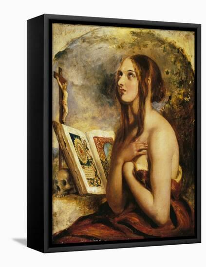 The Magdalen-William Etty-Framed Premier Image Canvas