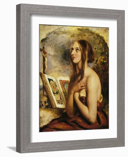 The Magdalen-William Etty-Framed Giclee Print