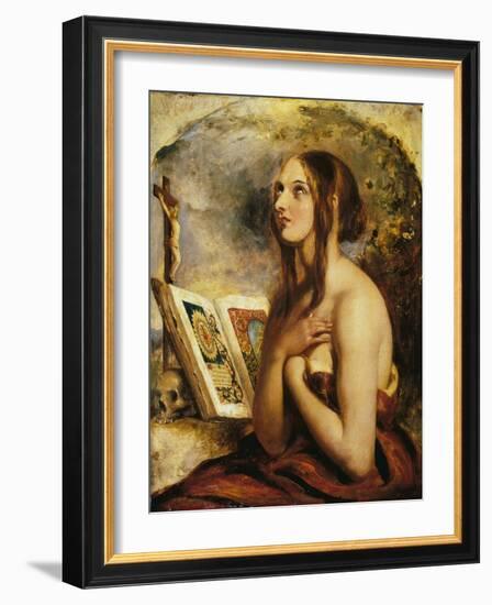 The Magdalen-William Etty-Framed Giclee Print