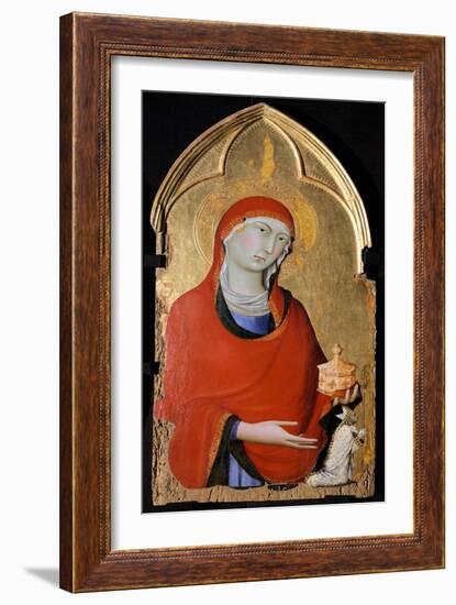 The Magdalene, Detail of Altarpiece of St Dominic-Simone Martini-Framed Giclee Print