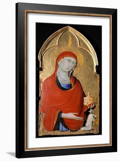 The Magdalene, Detail of Altarpiece of St Dominic-Simone Martini-Framed Giclee Print