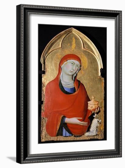 The Magdalene, Detail of Altarpiece of St Dominic-Simone Martini-Framed Giclee Print