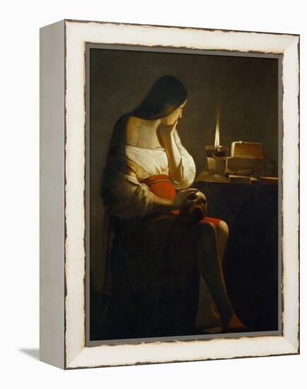 The Magdalene with a Night Light-Georges de La Tour-Framed Premier Image Canvas