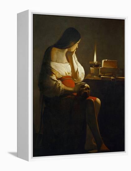 The Magdalene with a Night Light-Georges de La Tour-Framed Premier Image Canvas