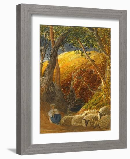 The Magic Apple Tree-Samuel Palmer-Framed Giclee Print