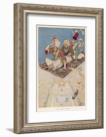 The Magic Carpet Favoured Transport System of the Arabian Nights-Monro S. Orr-Framed Photographic Print