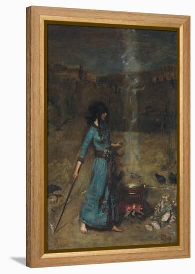 The Magic Circle, 1886-John William Waterhouse-Framed Premier Image Canvas