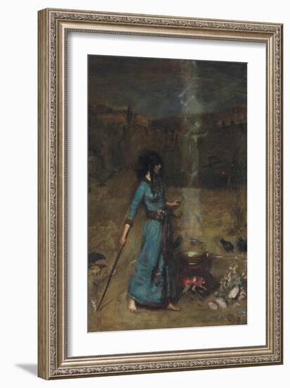 The Magic Circle, 1886-John William Waterhouse-Framed Giclee Print