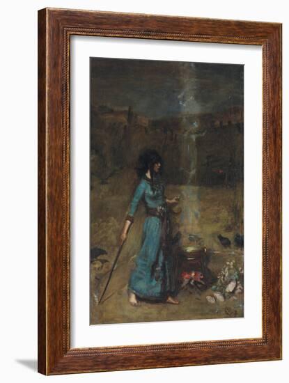 The Magic Circle, 1886-John William Waterhouse-Framed Giclee Print