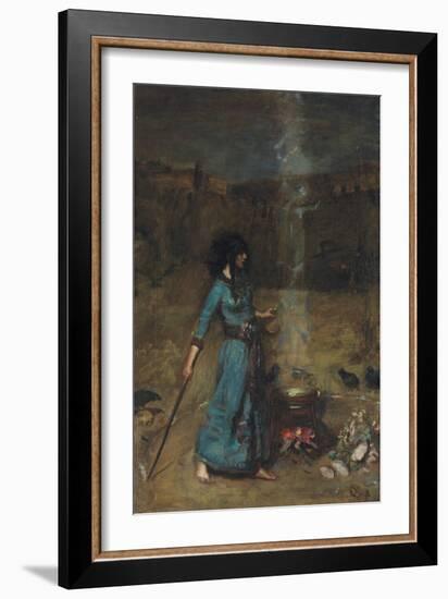 The Magic Circle, 1886-John William Waterhouse-Framed Giclee Print