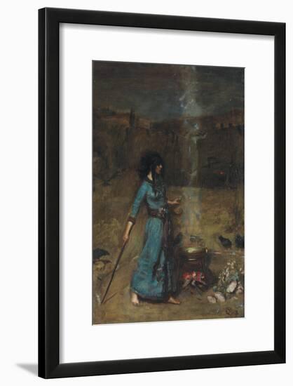 The Magic Circle, 1886-John William Waterhouse-Framed Giclee Print