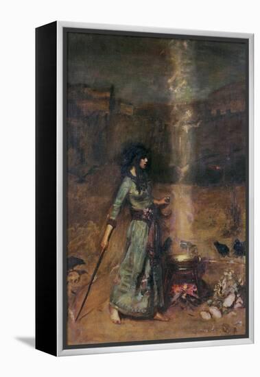 The Magic Circle-John William Waterhouse-Framed Premier Image Canvas