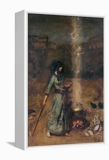 The Magic Circle-John William Waterhouse-Framed Premier Image Canvas