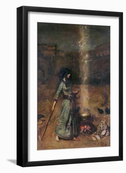 The Magic Circle-John William Waterhouse-Framed Giclee Print