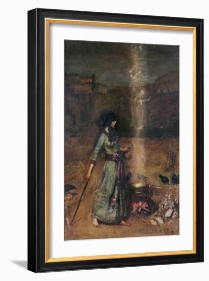 The Magic Circle-John William Waterhouse-Framed Giclee Print