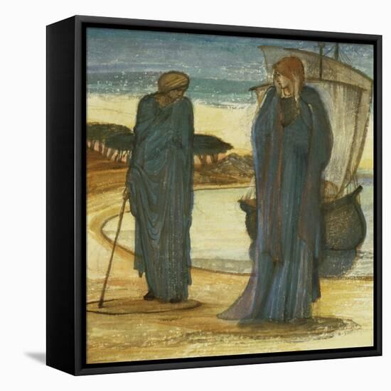 The Magic Circle-Edward Burne-Jones-Framed Premier Image Canvas