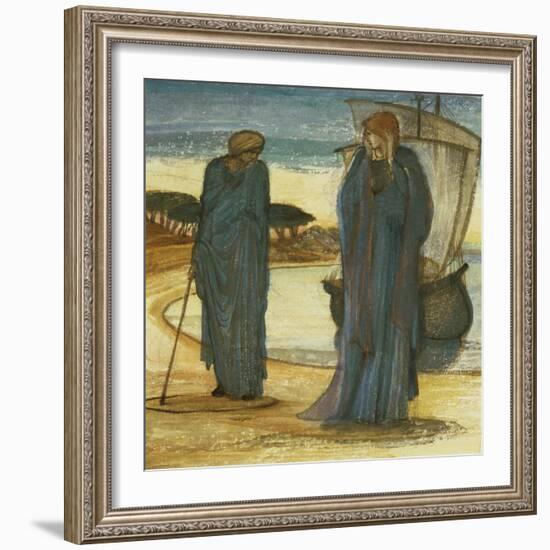 The Magic Circle-Edward Burne-Jones-Framed Giclee Print