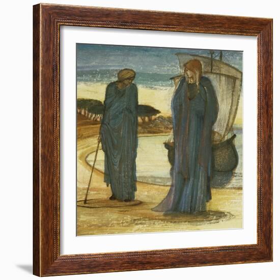 The Magic Circle-Edward Burne-Jones-Framed Giclee Print