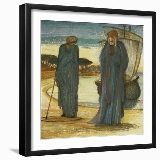 The Magic Circle-Edward Burne-Jones-Framed Giclee Print