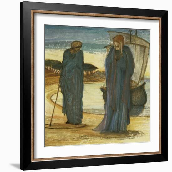 The Magic Circle-Edward Burne-Jones-Framed Giclee Print