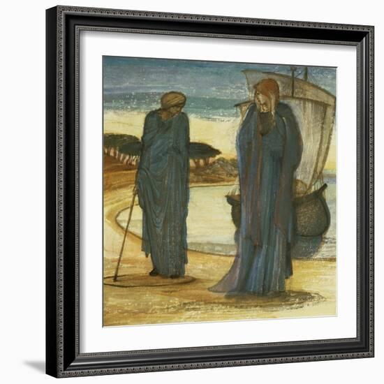 The Magic Circle-Edward Burne-Jones-Framed Giclee Print