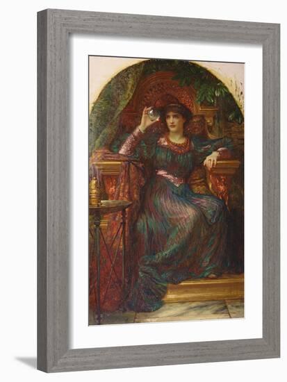 The Magic Crystal, 1894-Frank Bernard Dicksee-Framed Giclee Print