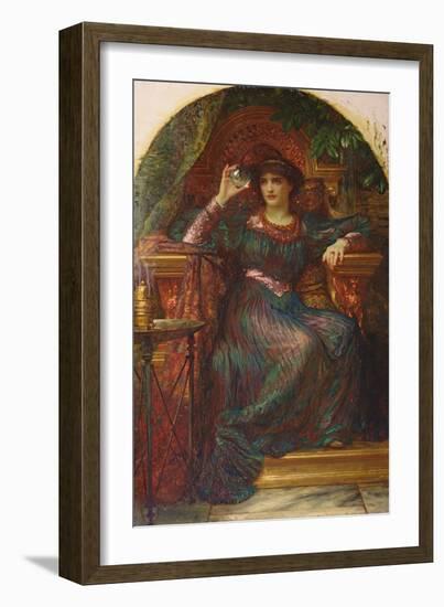 The Magic Crystal, 1894-Frank Bernard Dicksee-Framed Giclee Print