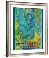 The Magic Flute - Mozart - Metropolitan Opera-Marc Chagall-Framed Giclee Print