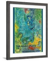 The Magic Flute - Mozart - Metropolitan Opera-Marc Chagall-Framed Giclee Print