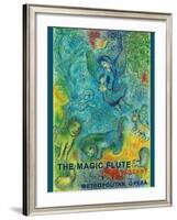 The Magic Flute - Mozart - Metropolitan Opera-Marc Chagall-Framed Giclee Print