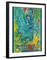 The Magic Flute - Mozart - Metropolitan Opera-Marc Chagall-Framed Giclee Print