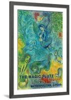 The Magic Flute - Mozart - Metropolitan Opera-Marc Chagall-Framed Giclee Print