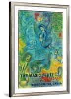 The Magic Flute - Mozart - Metropolitan Opera-Marc Chagall-Framed Giclee Print