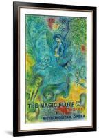 The Magic Flute - Mozart - Metropolitan Opera-Marc Chagall-Framed Giclee Print