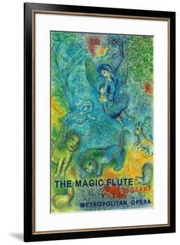 The Magic Flute - Mozart - Metropolitan Opera-Marc Chagall-Framed Giclee Print