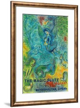 The Magic Flute - Mozart - Metropolitan Opera-Marc Chagall-Framed Giclee Print
