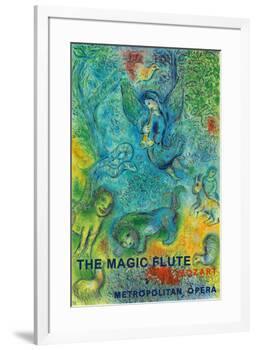 The Magic Flute - Mozart - Metropolitan Opera-Marc Chagall-Framed Giclee Print