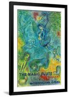 The Magic Flute - Mozart - Metropolitan Opera-Marc Chagall-Framed Giclee Print