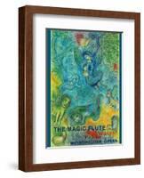 The Magic Flute - Mozart - Metropolitan Opera-Marc Chagall-Framed Art Print