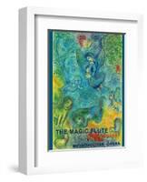 The Magic Flute - Mozart - Metropolitan Opera-Marc Chagall-Framed Art Print