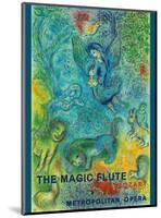 The Magic Flute - Mozart - Metropolitan Opera-Marc Chagall-Mounted Art Print