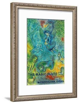 The Magic Flute - Mozart - Metropolitan Opera-Marc Chagall-Framed Art Print