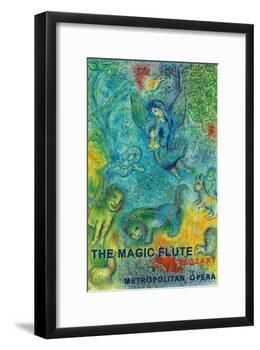 The Magic Flute - Mozart - Metropolitan Opera-Marc Chagall-Framed Art Print