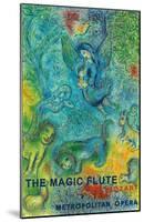 The Magic Flute - Mozart - Metropolitan Opera-Marc Chagall-Mounted Art Print