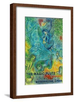 The Magic Flute - Mozart - Metropolitan Opera-Marc Chagall-Framed Art Print