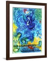 The Magic Flute-Marc Chagall-Framed Giclee Print
