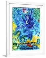 The Magic Flute-Marc Chagall-Framed Giclee Print