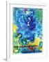 The Magic Flute-Marc Chagall-Framed Giclee Print