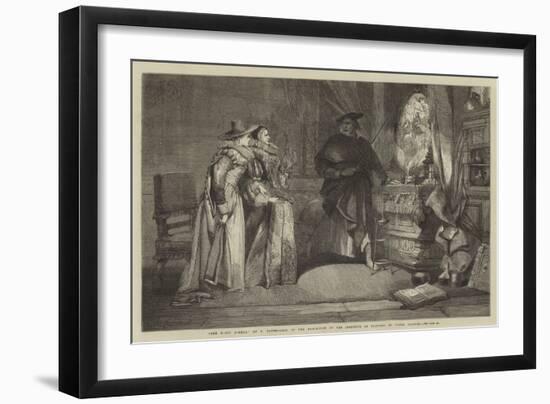 The Magic Mirror, in the Exhibition of the Institute of Painters in Water Colours-Charles Cattermole-Framed Giclee Print