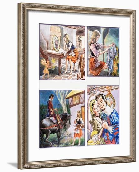 The Magic Mirror-null-Framed Giclee Print